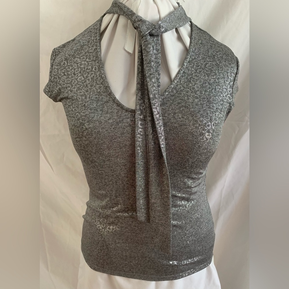 M&E sliver print shirt